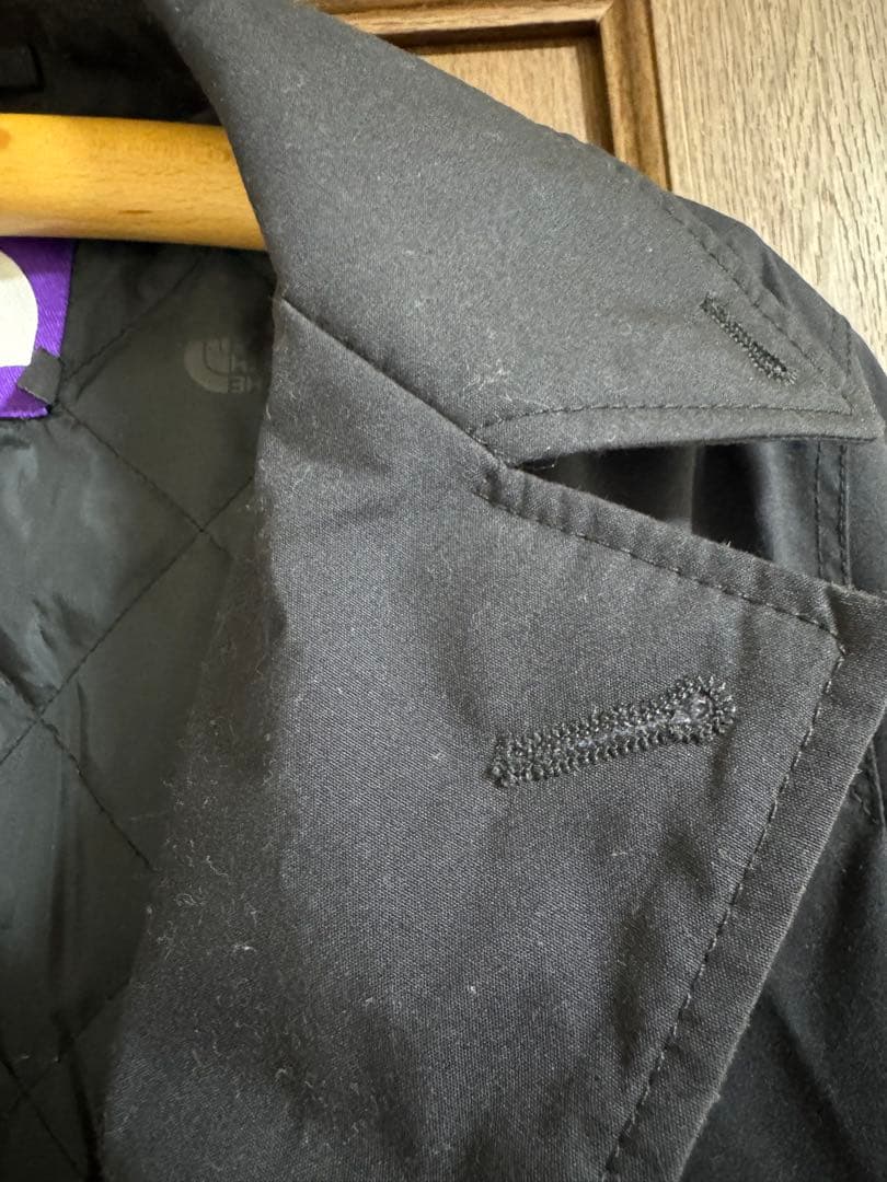 ノースフェイス NY2651N ベイヘッド クロス ステンカラーコート ブラック