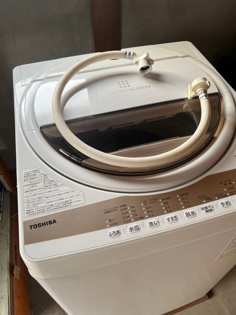 TOSHIBA 縦型洗濯機 AW-7GM1W 7kg