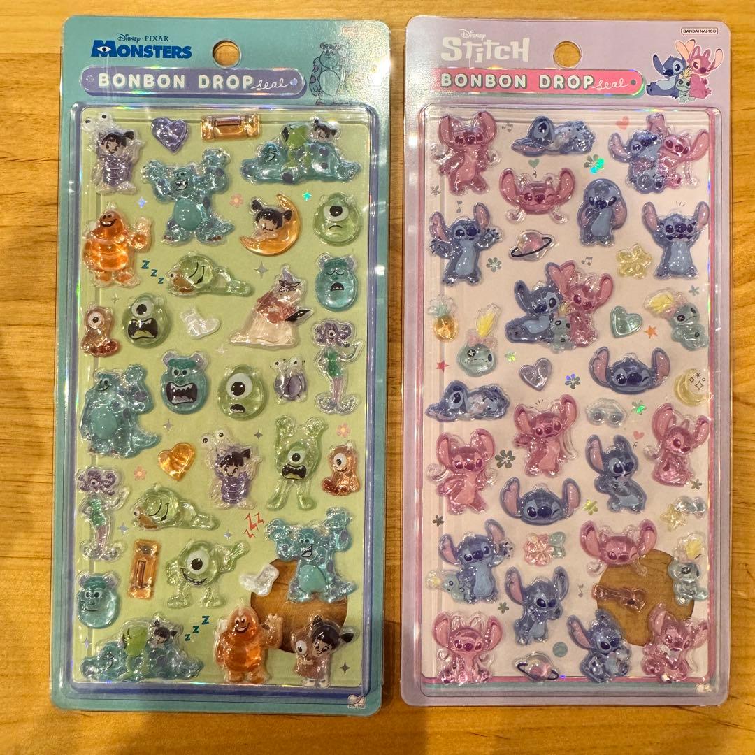 <正規品>ボンボンドロップシール ディズニー4種セット　セット割です！