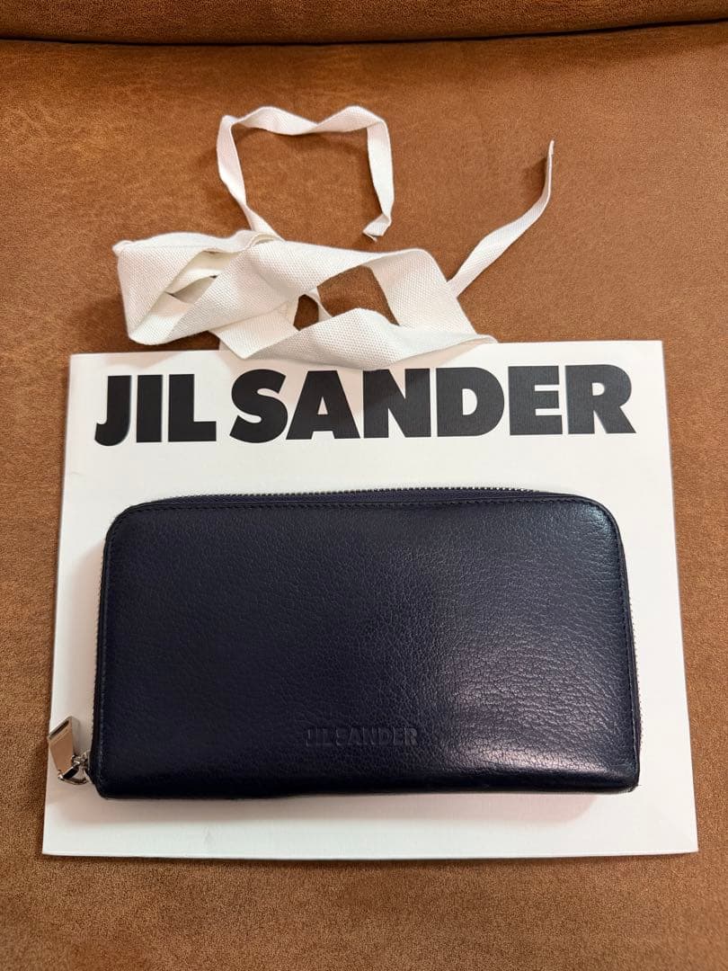 JIL SANDER 財布 メンズ 長財布(ショッパー付)