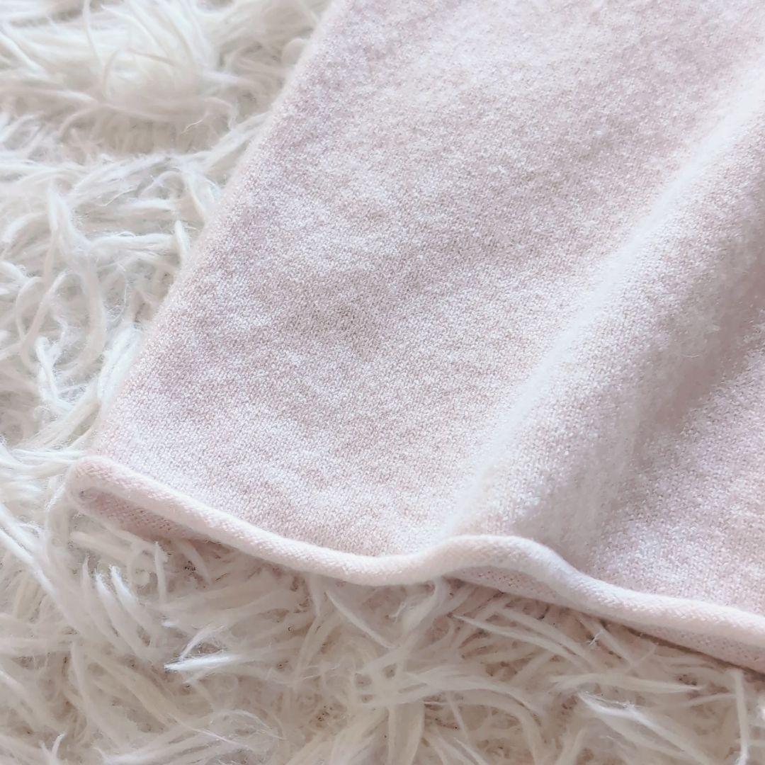 極美品✨️GALERIE VIE カシミヤ100タートルニット F バイカラー