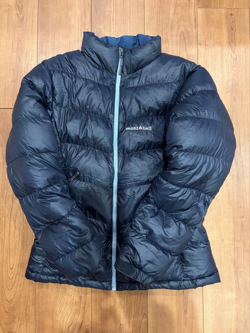 mont-bell Mサイズ アルパインダウンジャケット ネイビー