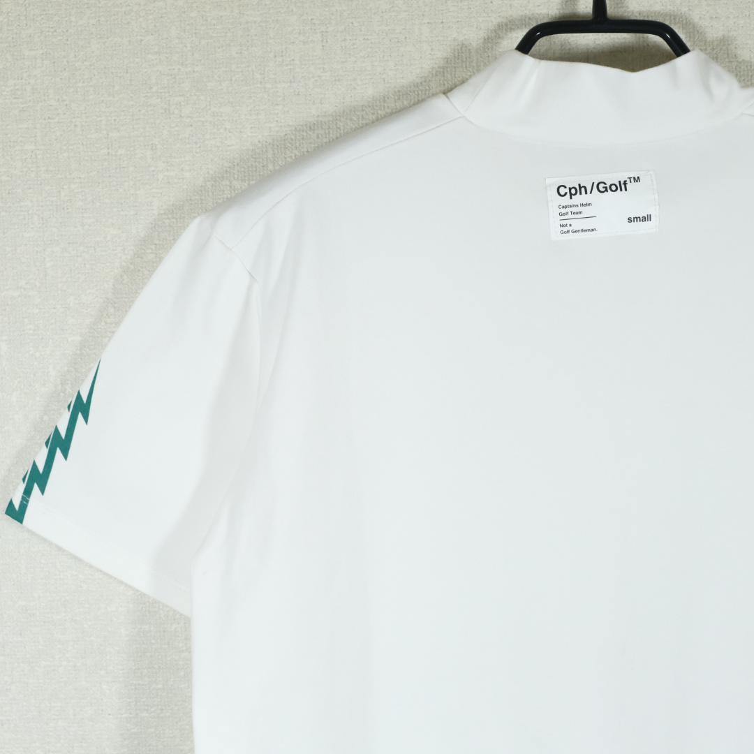 CPH/GOLF ウーマン サンダー ストライプ モック ネック ティー S