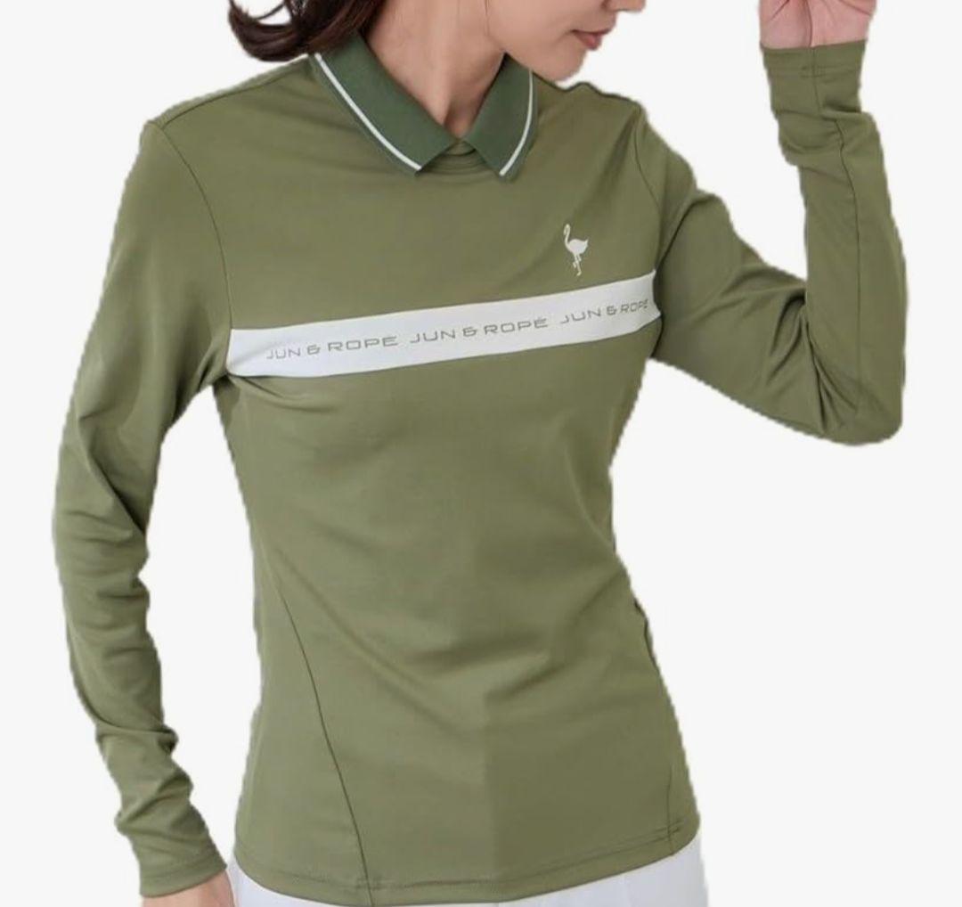 【新品】ジュンアンドロペ　ベアスムース 衿付きプルオーバー