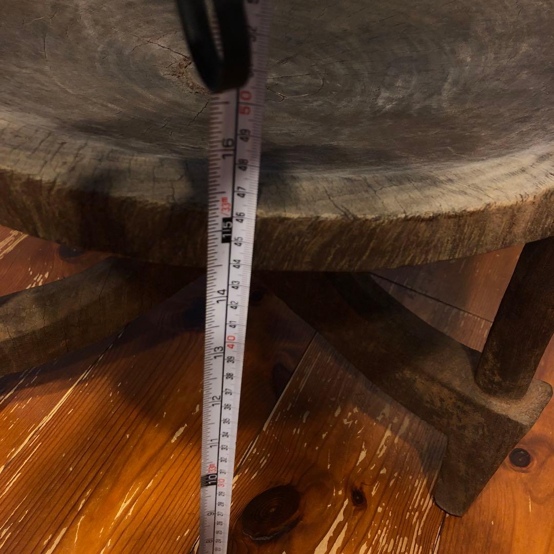 アフリカの木製椅子