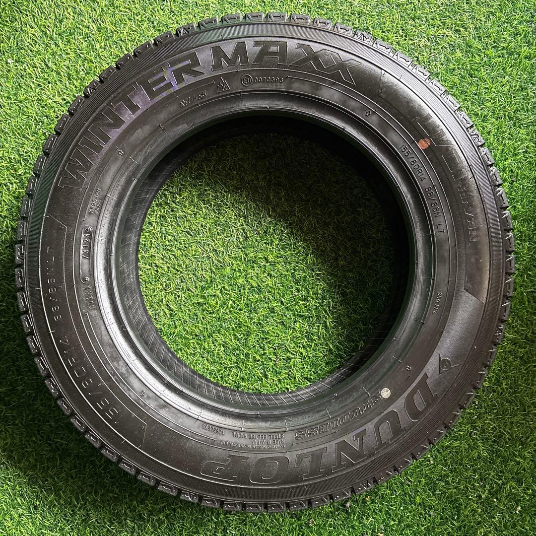 バ*男様 155/80R14(88/86N)LT 2024年製 残溝有り/DUN