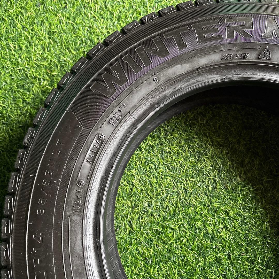 バ*男様 155/80R14(88/86N)LT 2024年製 残溝有り/DUN