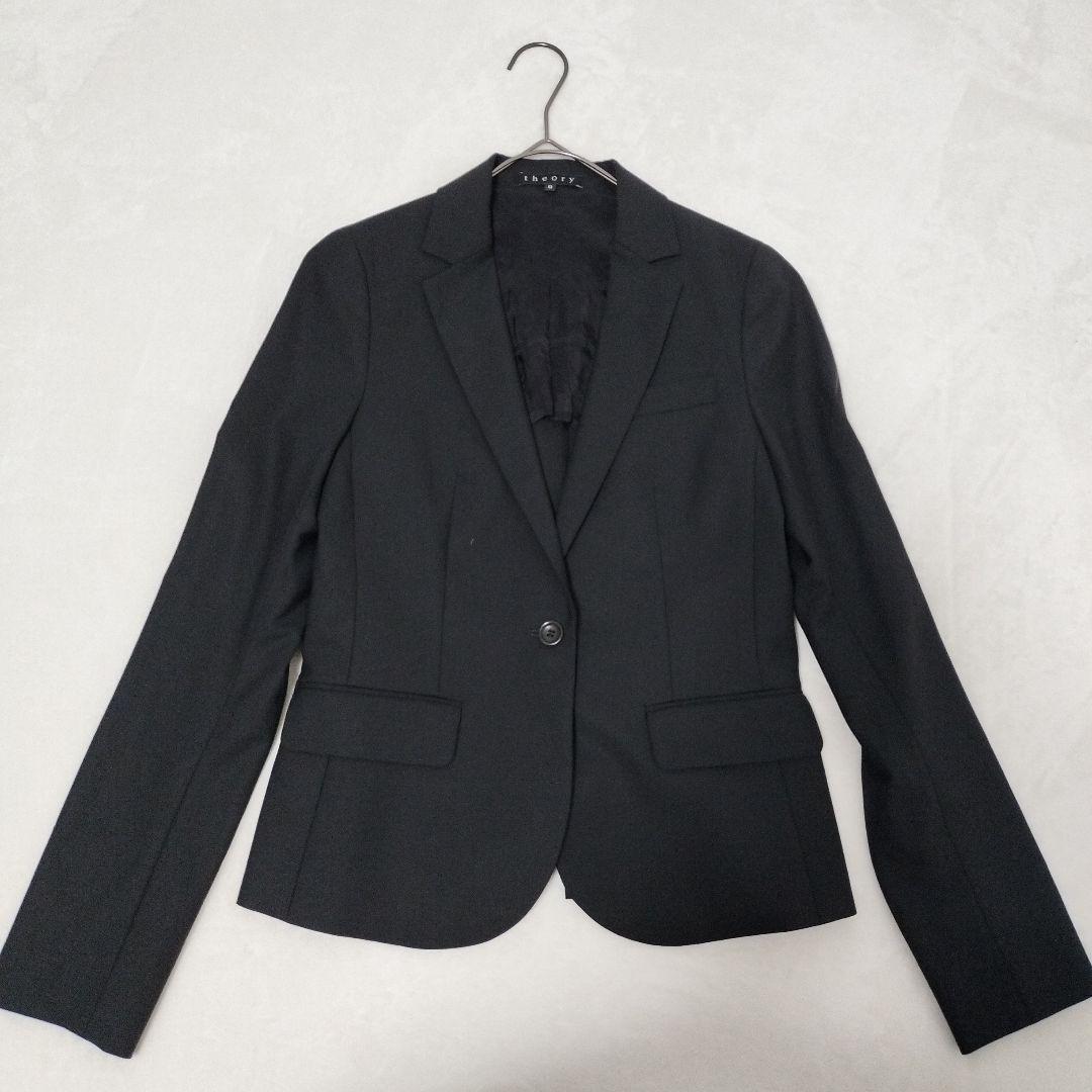 【美品】Theory　セオリー　レディーススーツ　ジャケットS パンツXS 黒