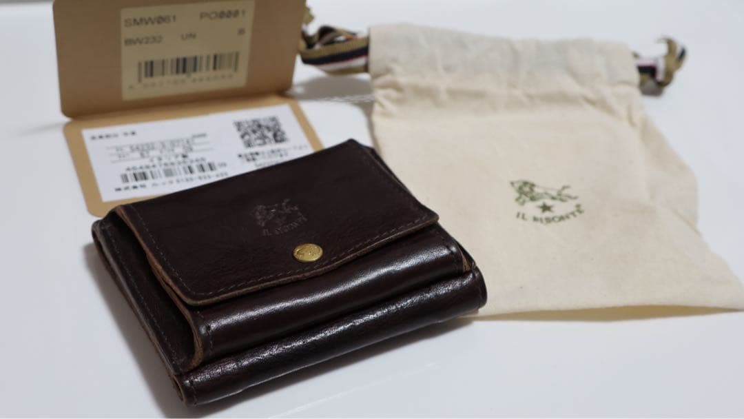IL BISONTE 三つ折財布 トリフォルドウォレット
