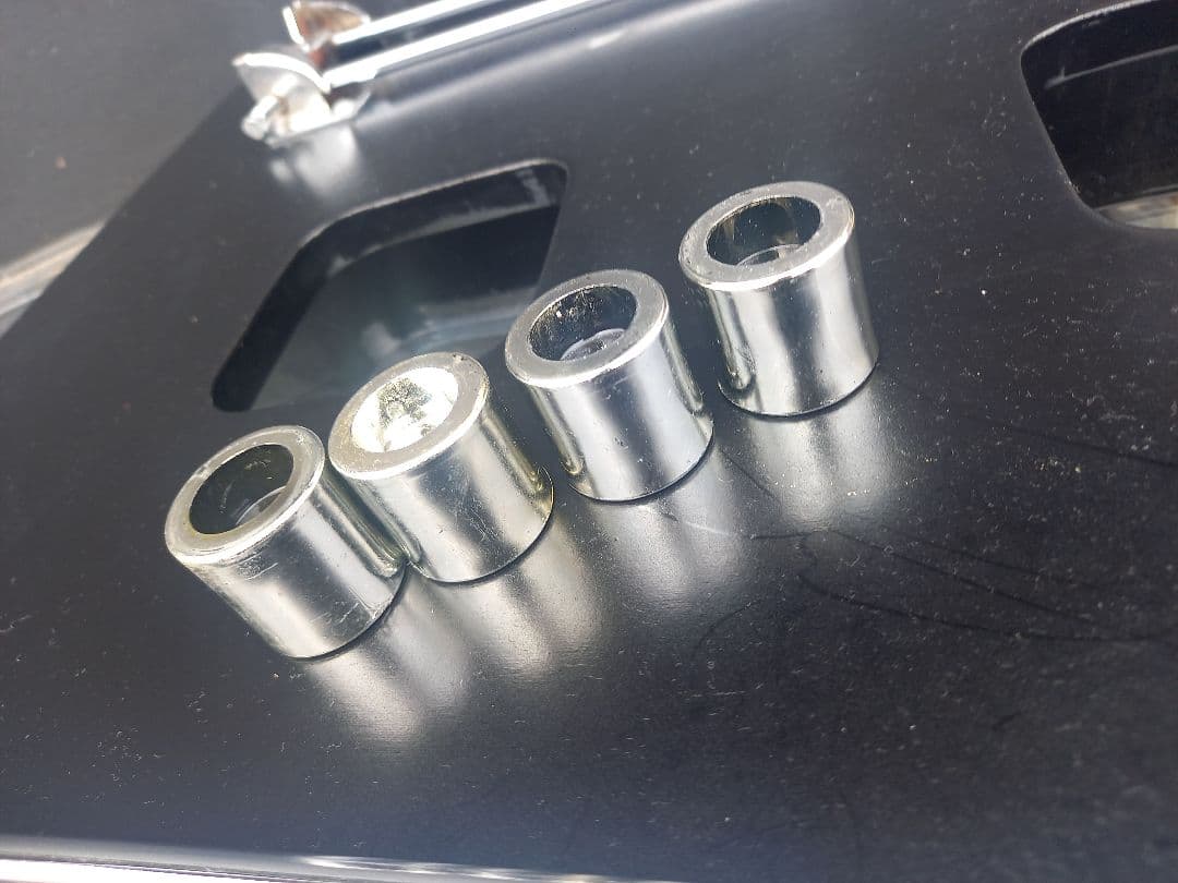 レア　デザイン　1990's　スペースエイジ　ガラス　メタル　ブラック　テーブル