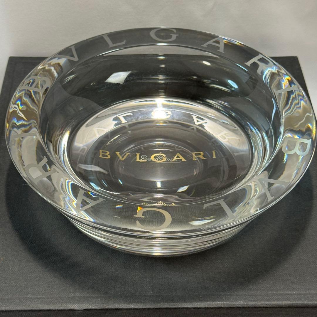 BVLGARI ブルガリ ローゼンタール クリスタル 灰皿 アッシュトレイ