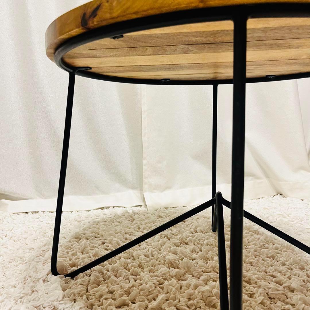 FLYMEe ライフファニチャー TH アッシュテーブル コーヒーテーブル 円型