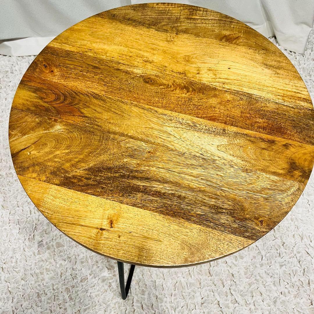 FLYMEe ライフファニチャー TH アッシュテーブル コーヒーテーブル 円型