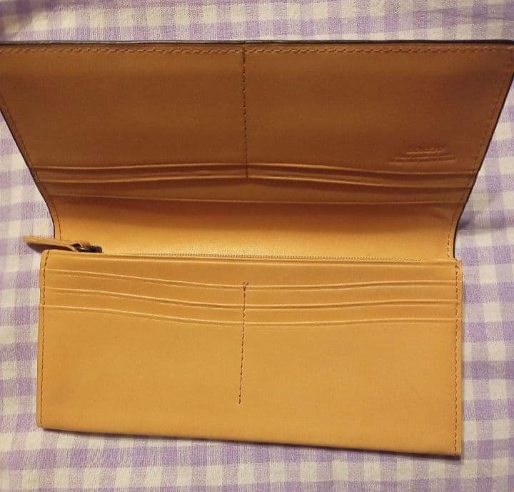 未使用 LORETO ロレート コードバン 長財布 黒