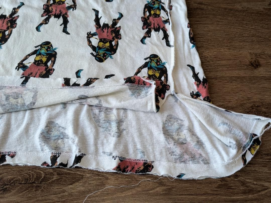 アンダーカバー 2003SS 総柄ノースリーブ Tシャツ scab期