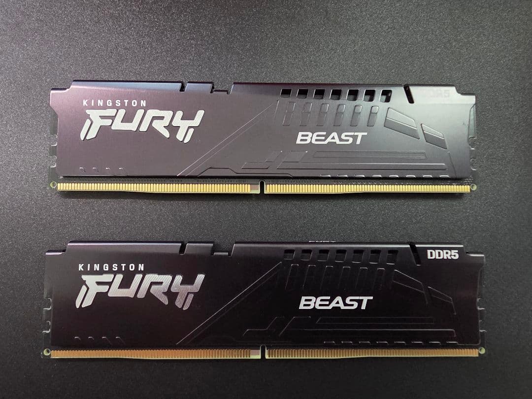 メモリー Kingston FURY BEAST DDR5 32GB 5200MT/s