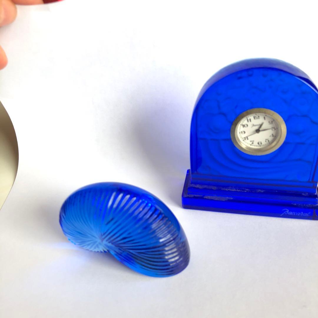 バカラ　（置き時計・ペーパーウェイト）