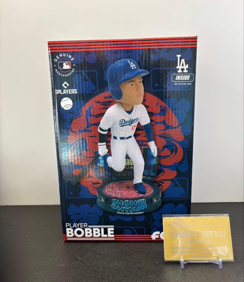 【大谷翔平】2025年MLB in Japan 25th記念ボブルヘッド！新品