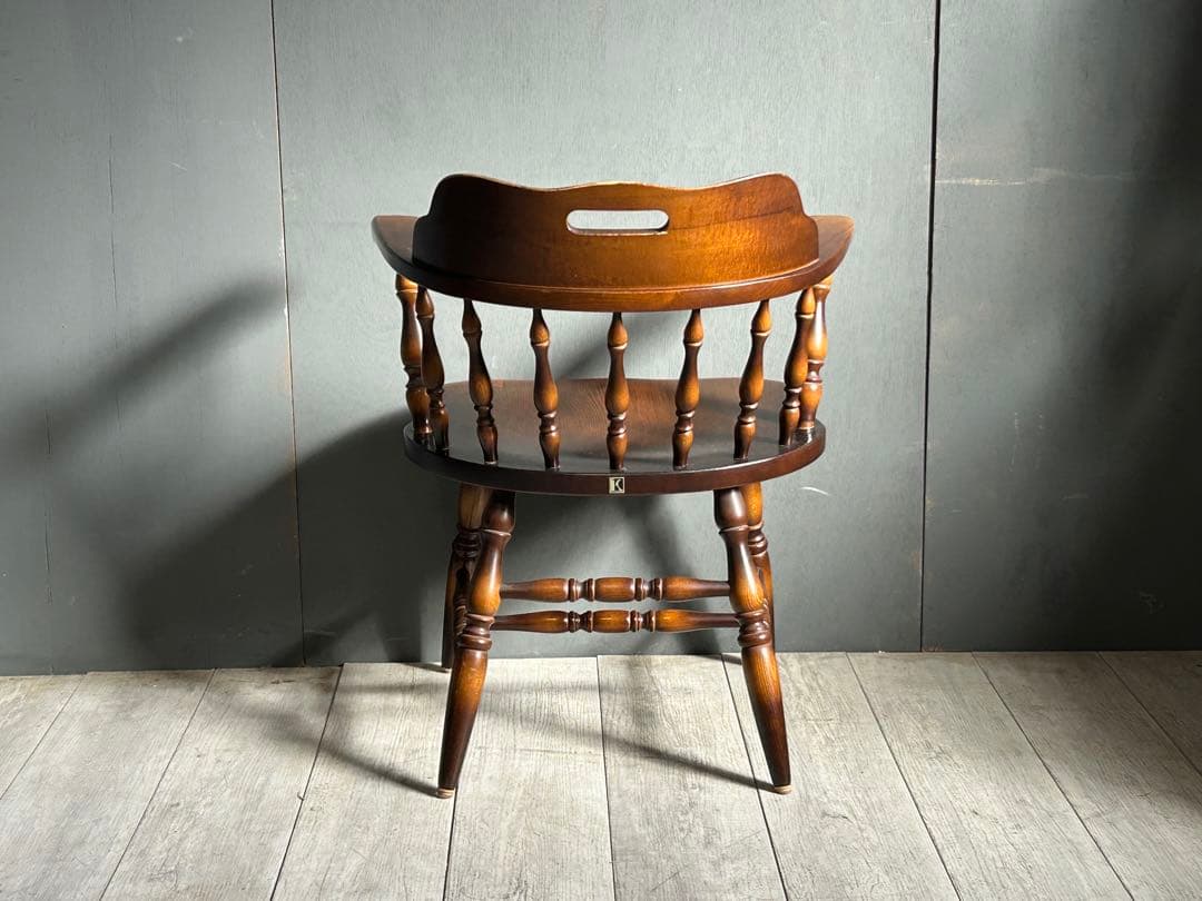 ③飛騨産業　ウィンザーチェア　アームチェア　ヴィンテージ　キャプテンチェア　IS