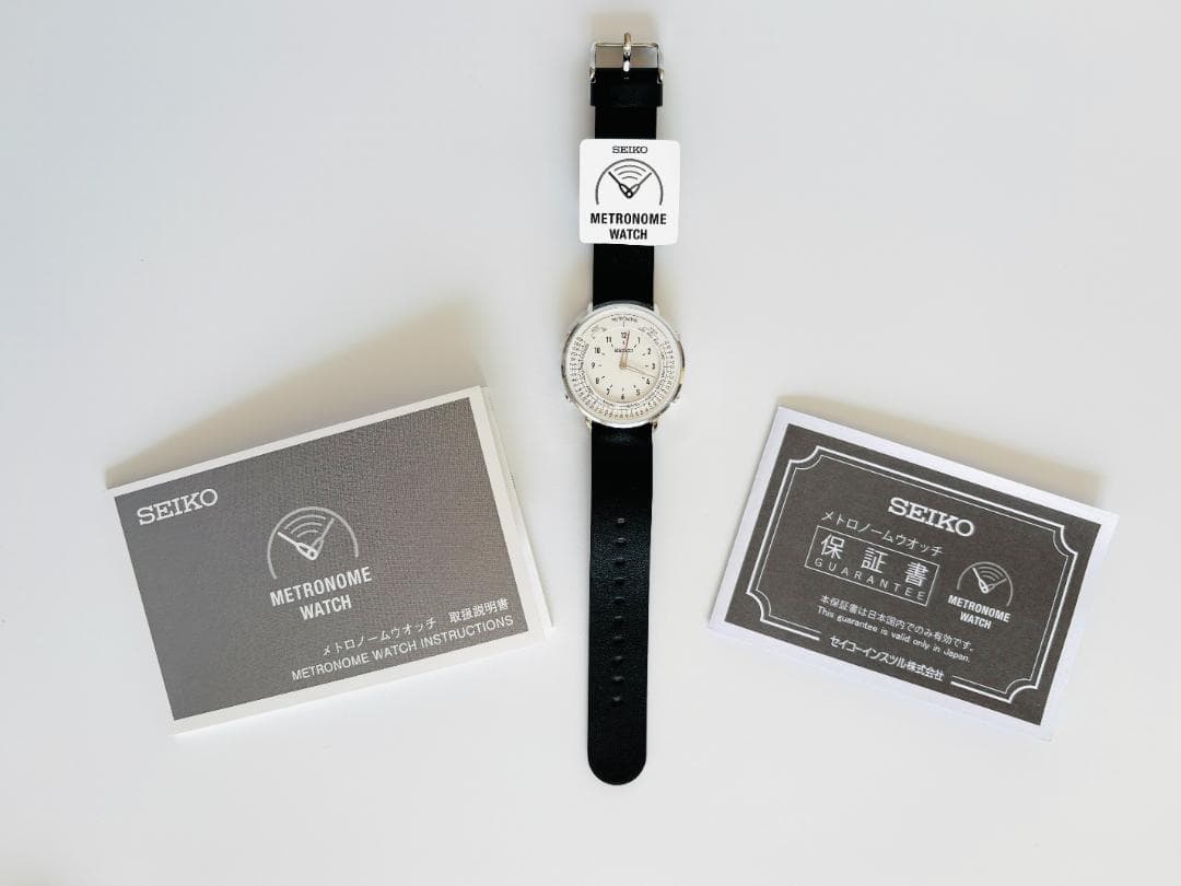 SEIKO SMW006A メトロノームウォッチ 未使用 保証書 箱付き