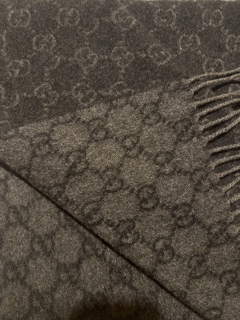 GUCCI マフラー カシミヤ 試着のみ