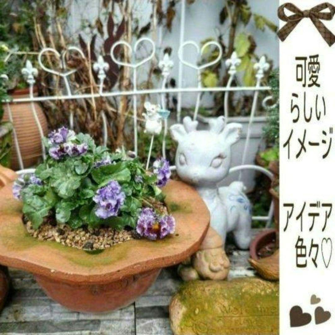 庭の演出に最適なアイテム♡アンティーク調アイアンピックフェンス(2枚セット)♡