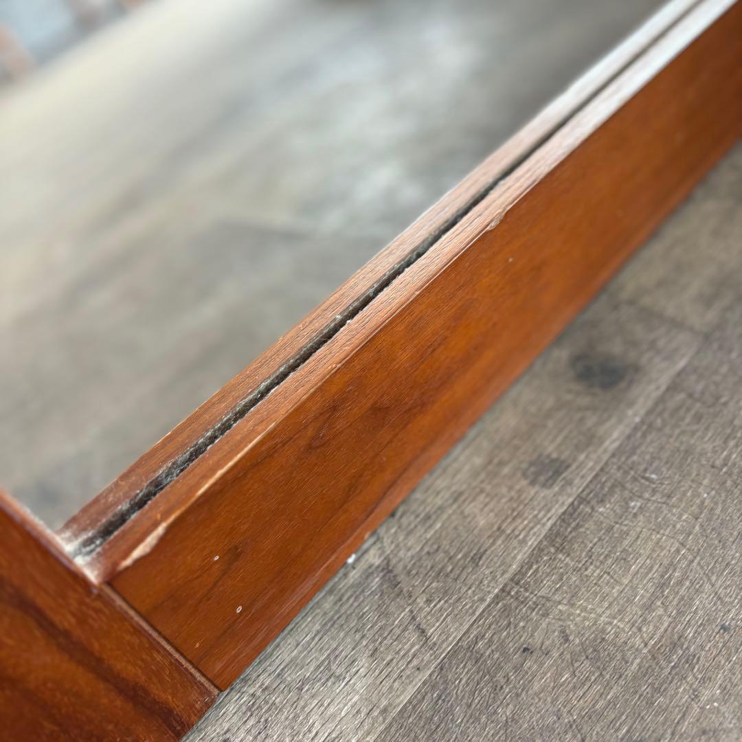 ウォルナット材　大型ミラー　姿見　180cm