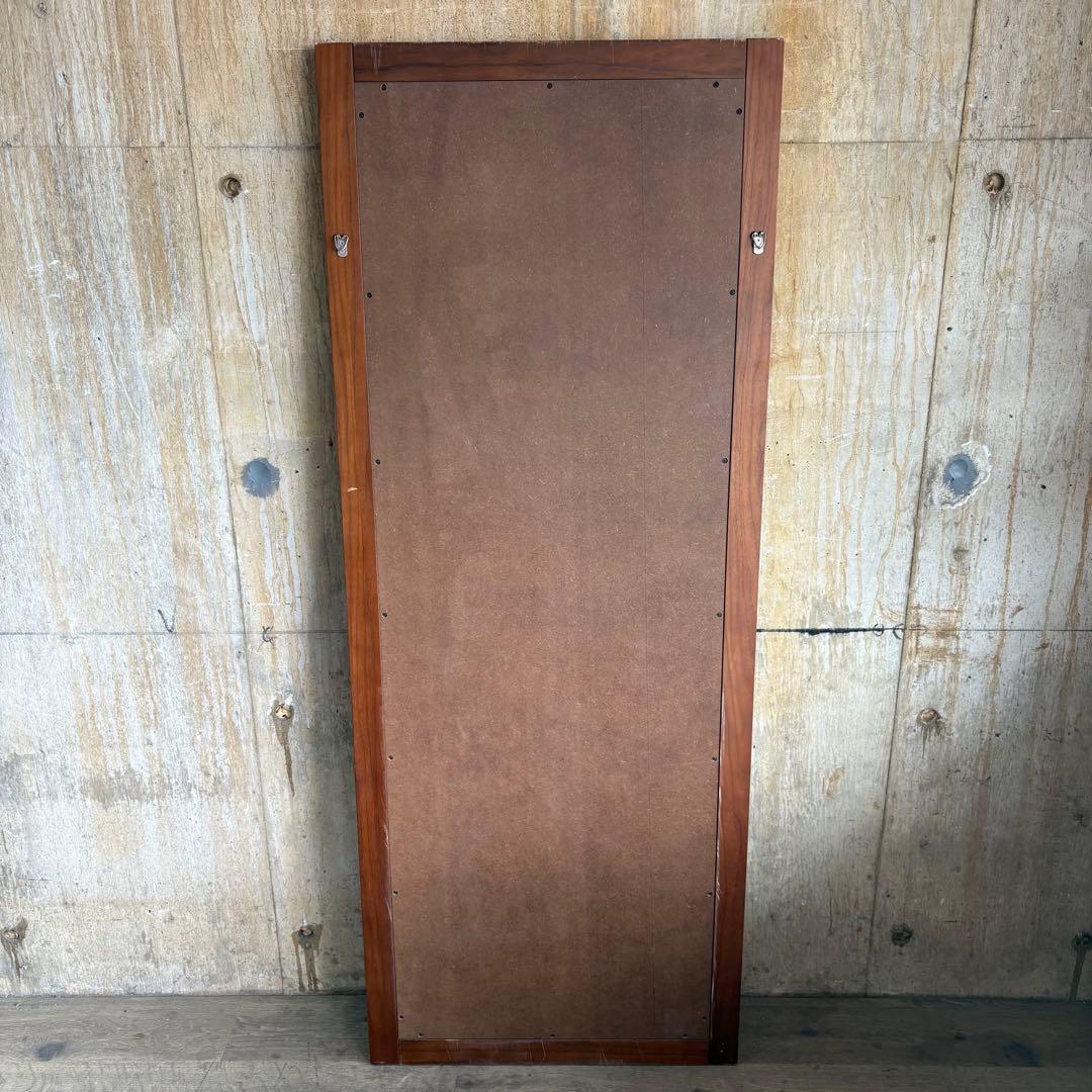 ウォルナット材　大型ミラー　姿見　180cm