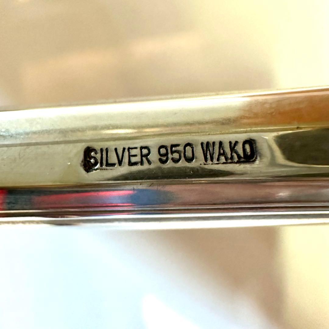銀製SILVER950 3355ｇWAKOカトラリー83点セット