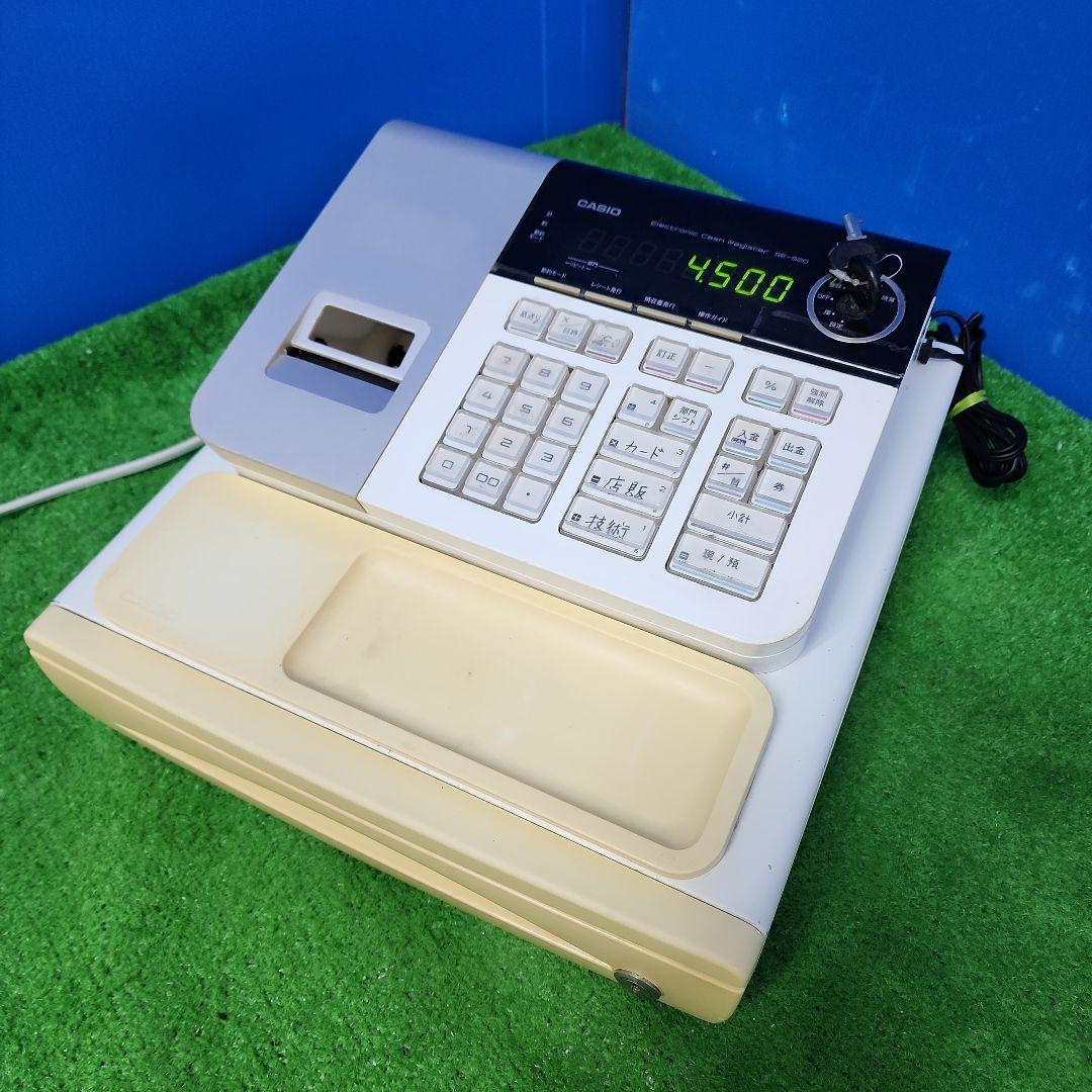 K334★CASIO 電子レジスター SE-S10/保証付き・送料無料