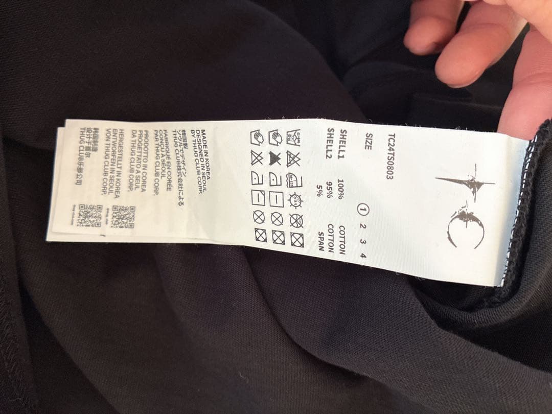 【Thug Club】TC Basic Long Sleeve S