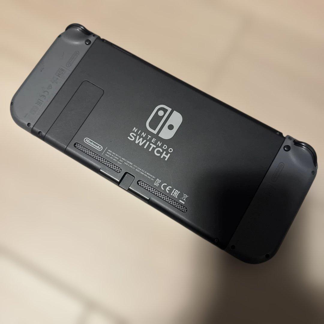 動作確認済み　Nintendo Switch 本体　付属品完備　グレー
