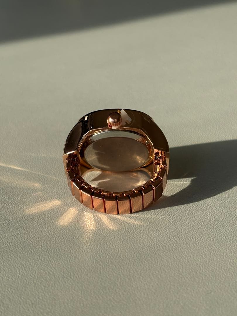 アクセサリー Bozhirings NAUTILUS RING / ROSE BLUE