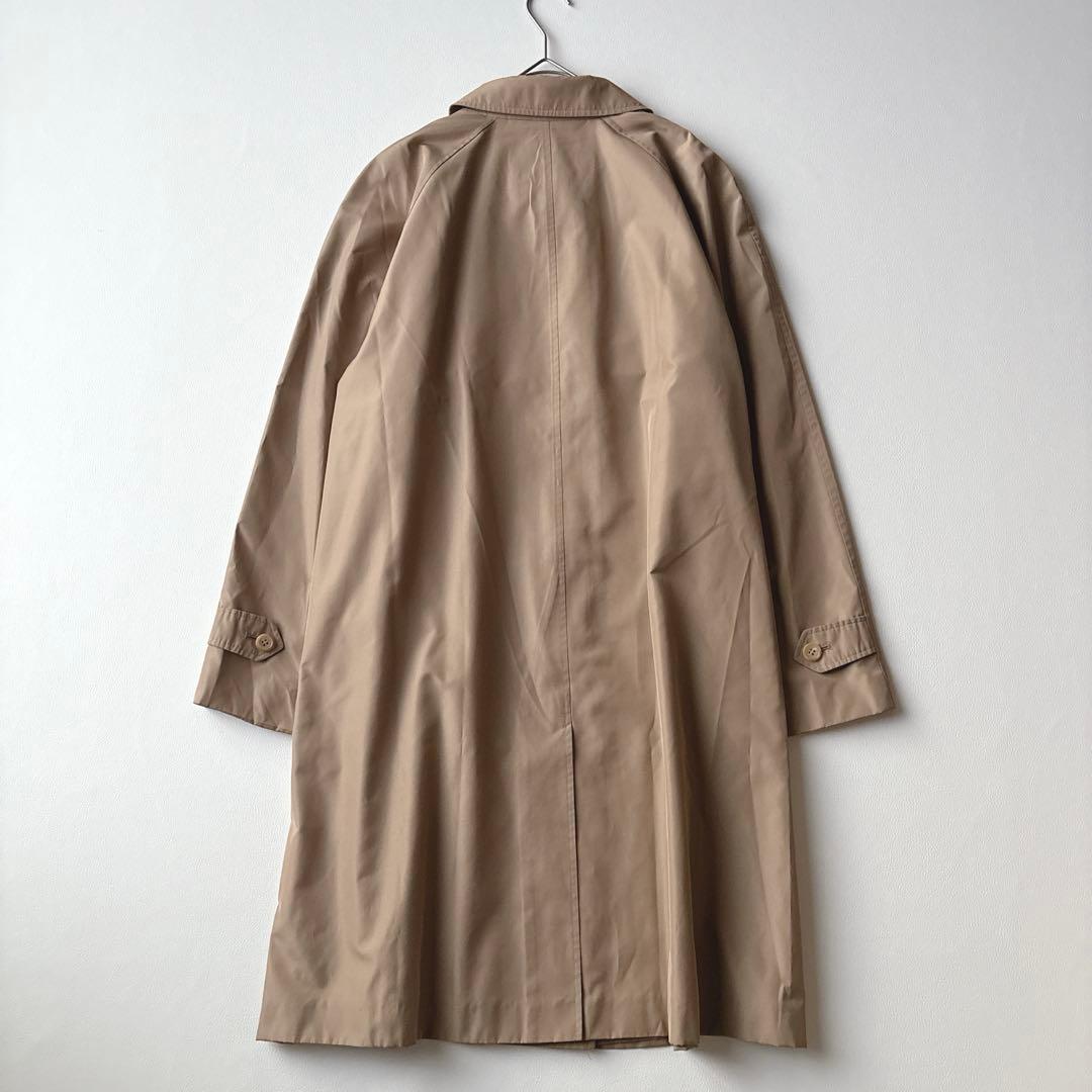 希少サイズ4L相当✨バーバリーロンドン　シルク混ステンカラーコート　Aライン