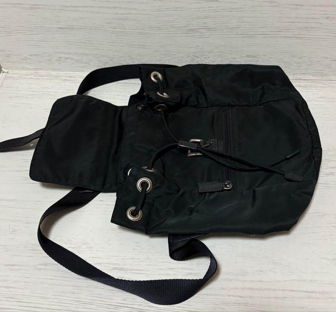 PRADA ブラック ナイロン バックパック
