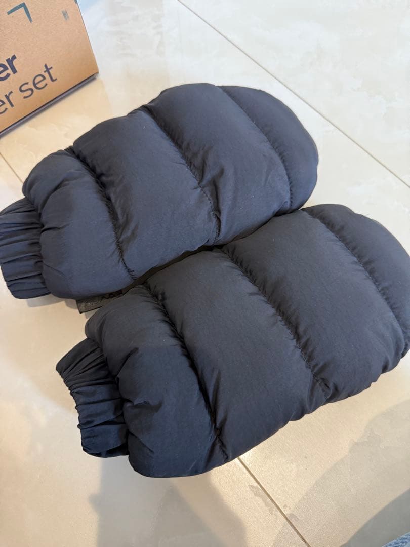 nuna winter stroller set フットマフ