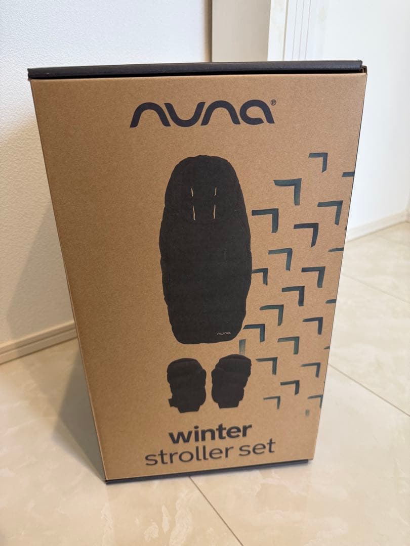 nuna winter stroller set フットマフ