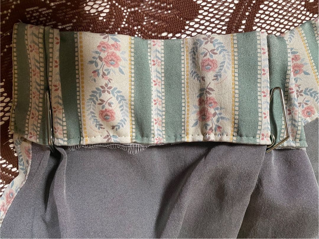 あお様製専用＊遮光カーテン 花柄 昭和レトロ 当時物 インテリア