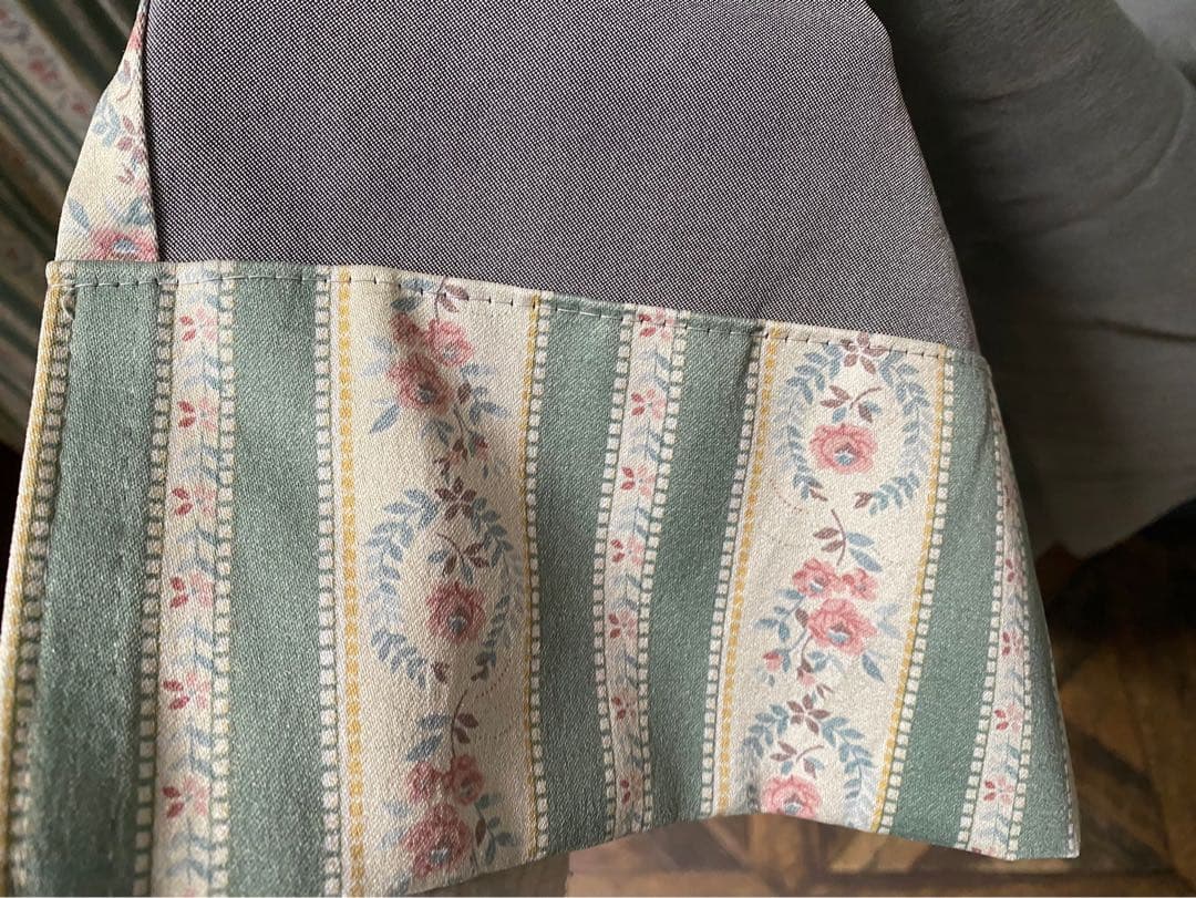 あお様製専用＊遮光カーテン 花柄 昭和レトロ 当時物 インテリア