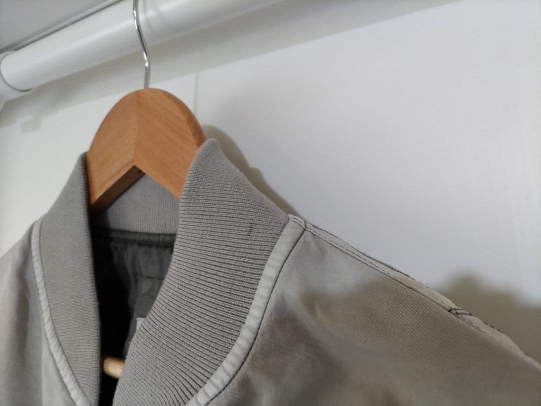 新品ジャーナルスタンダード　グレー MA-1 フライトジャケット M