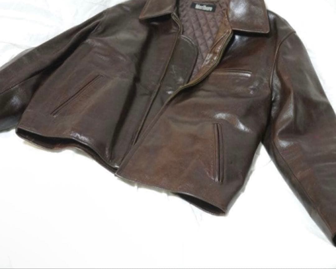 Marlboro leather mini jacket マルボロ