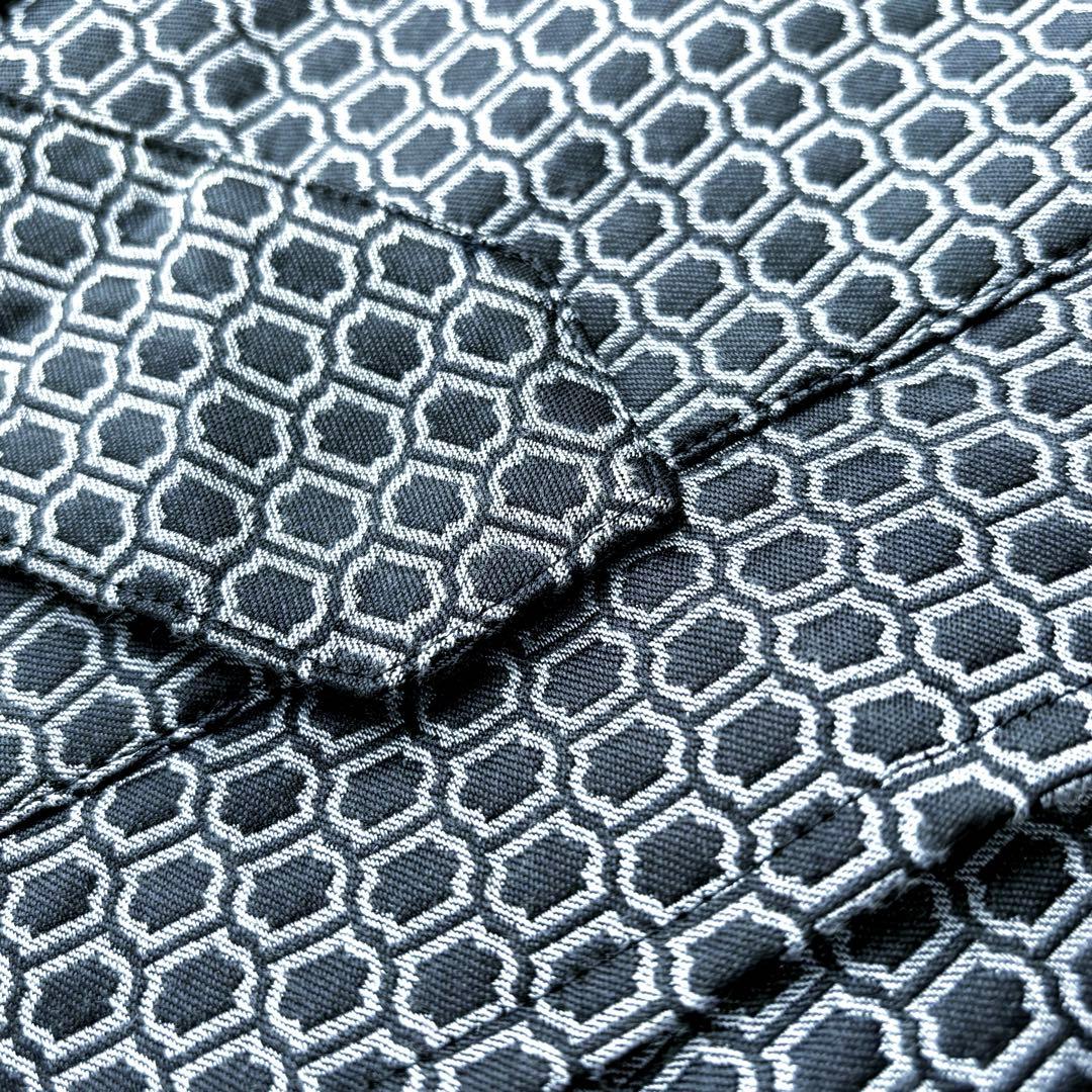 美品 MR.GENTLEMAN ノースリーブトレンチコート シルク混 Lサイズ