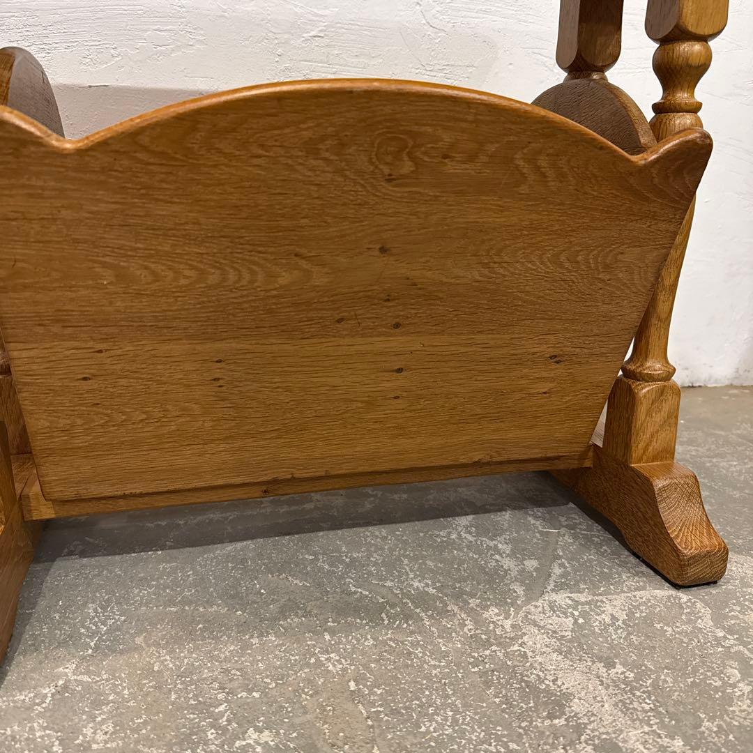 年末年始saleヴィンテージ　サイドテーブル　マガジンラック付き