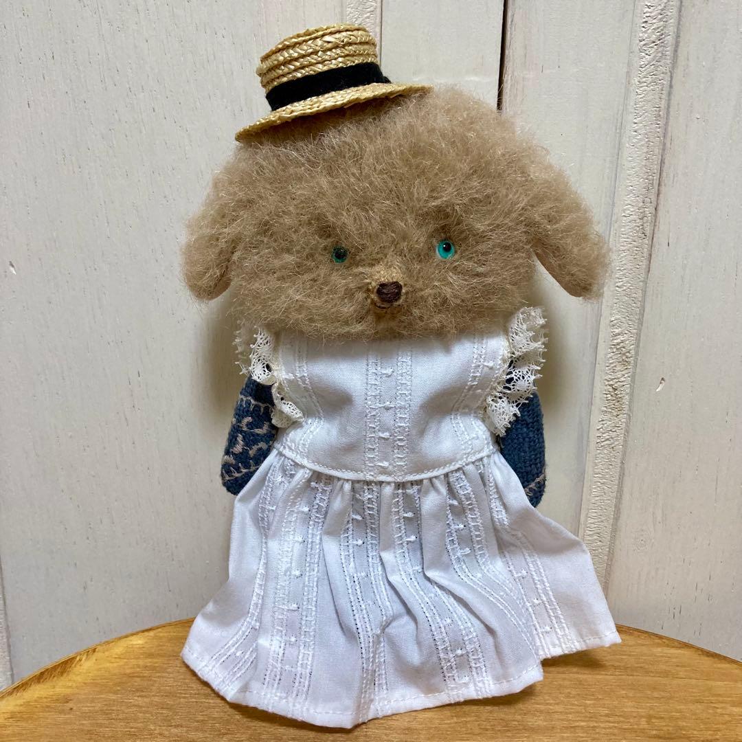 ぬいぐるみ作家 Ange.さんのモフモフわん