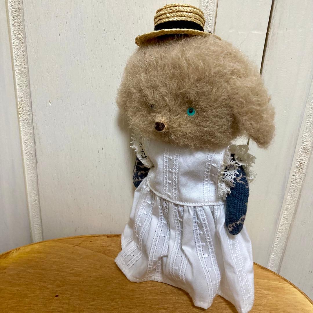 ぬいぐるみ作家 Ange.さんのモフモフわん