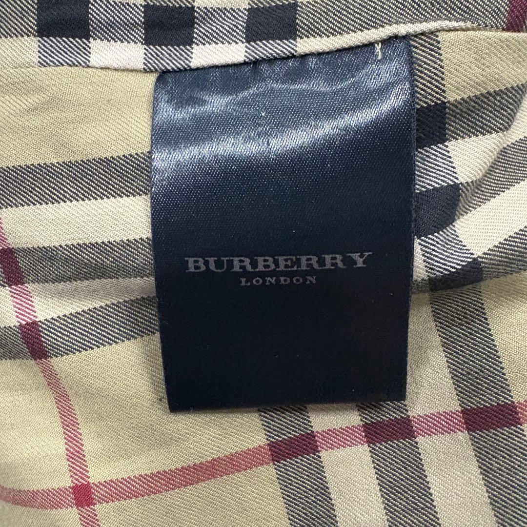 イギリス製 バーバリーロンドン トレンチコート ダブルブレスト カーキ