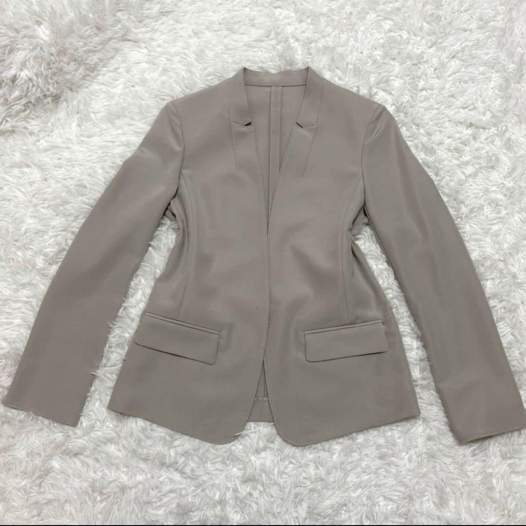 美品 K.T タカセキヨコ パンツスーツ ノーカラージャケット9