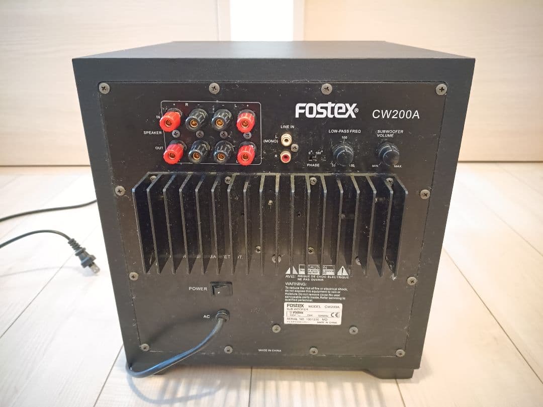 FOSTEX CW200A サブウーファー