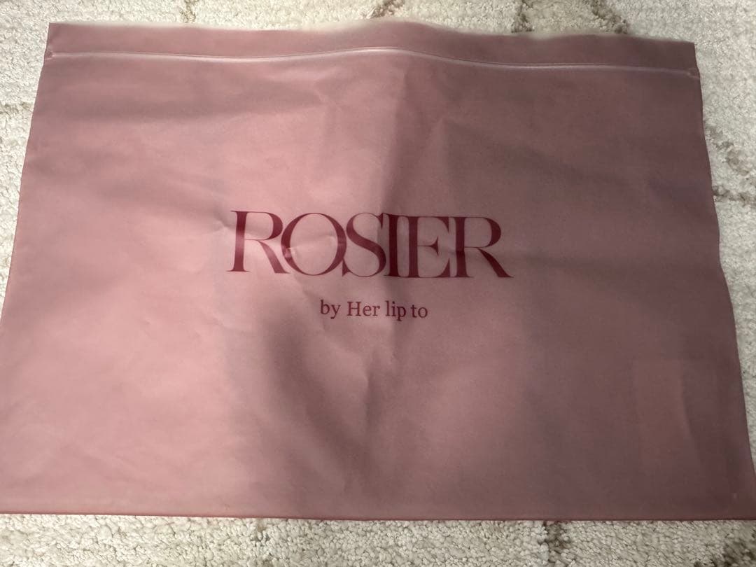 【新品未使用】ROSIER ブラショーツセットE75ピンク