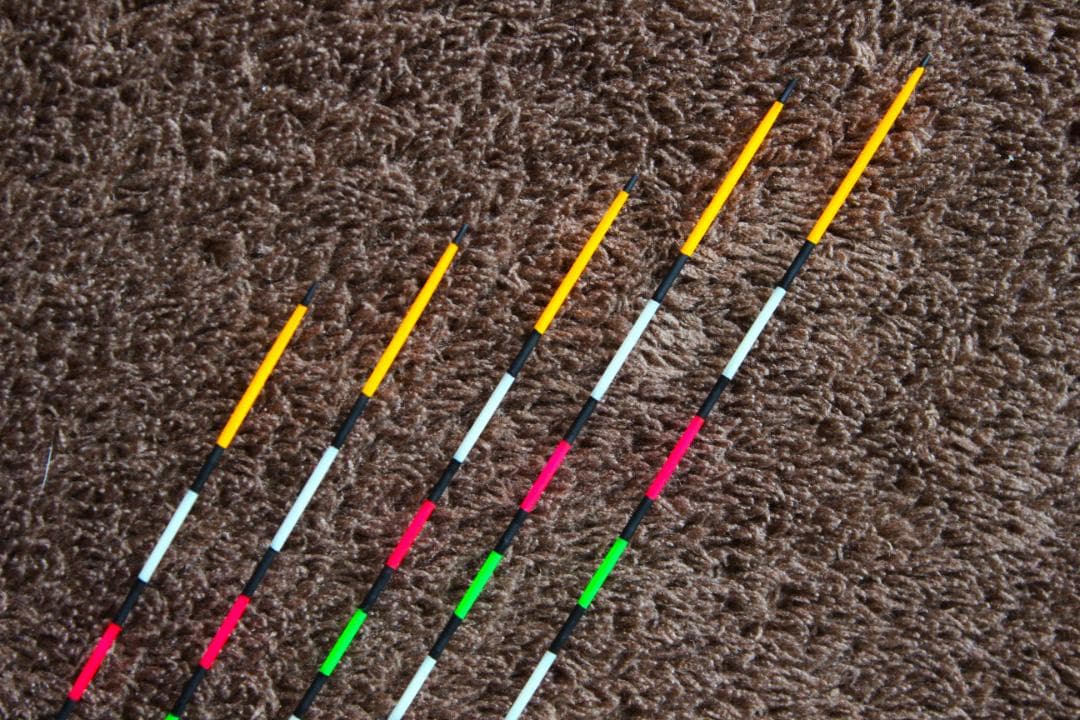 ヘラ浮き 浅だな用 ＰＣトップ５本(４.０～６.０番)セット 新品未使用